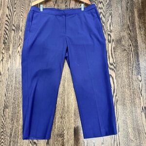 DKNY Straight Leg Crop Pant